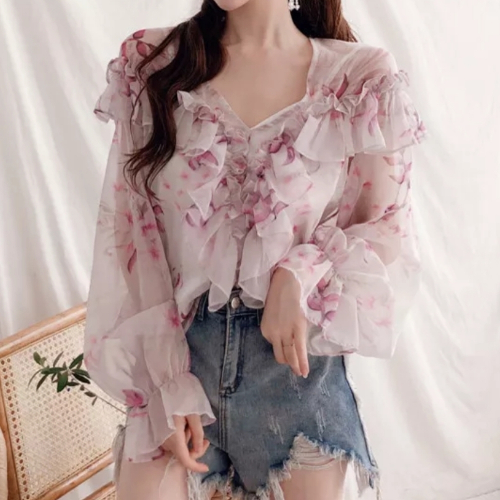 Floral blouse